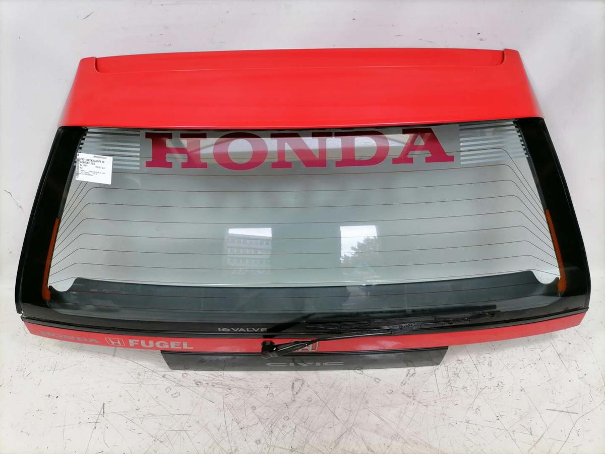 Honda Civic EC8 original Heckklappe Heckscheibe Rot Bj.1991 Honda Civic EC8 original Heckklappe Heckscheibe Rot Bj.1991